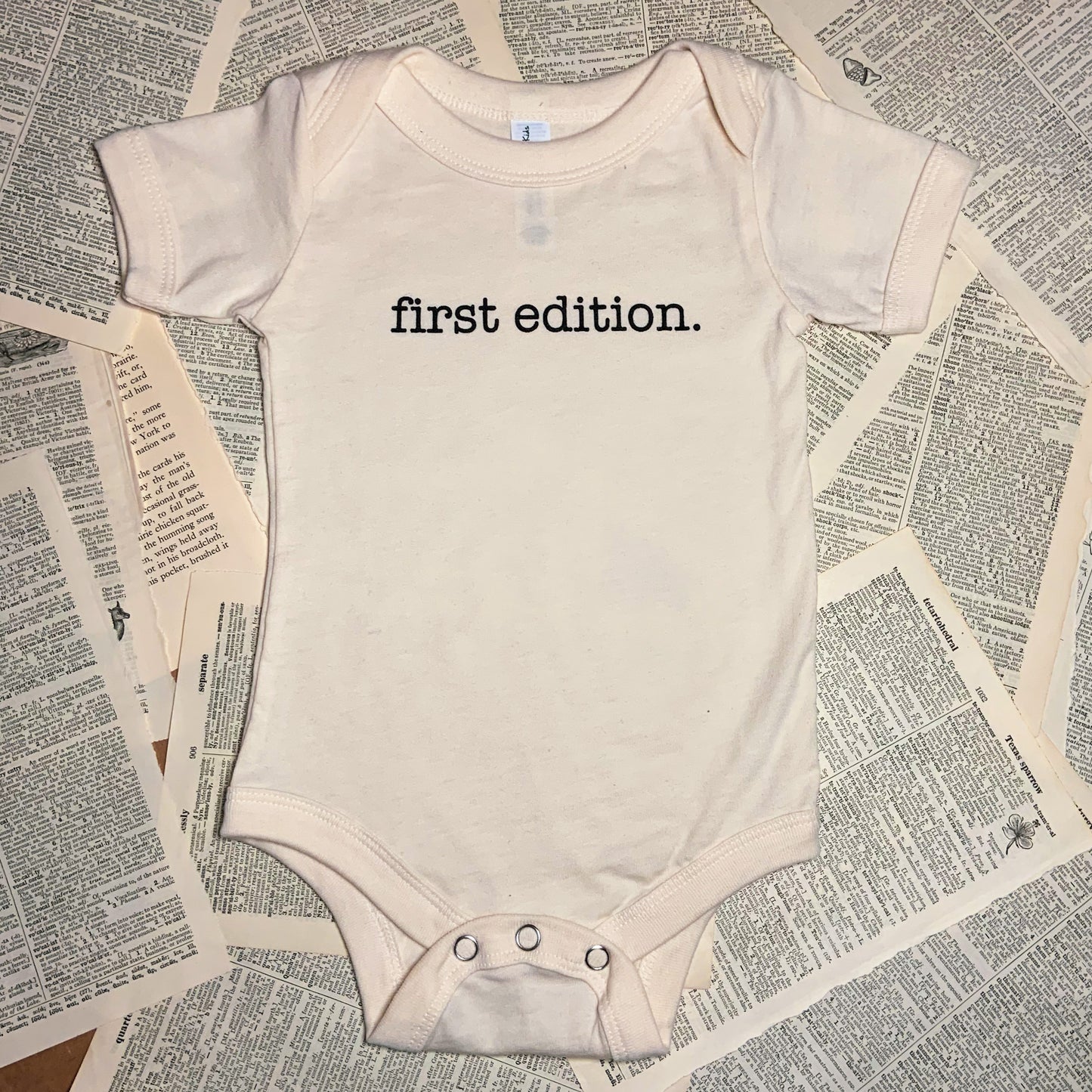 First Edition Onesie