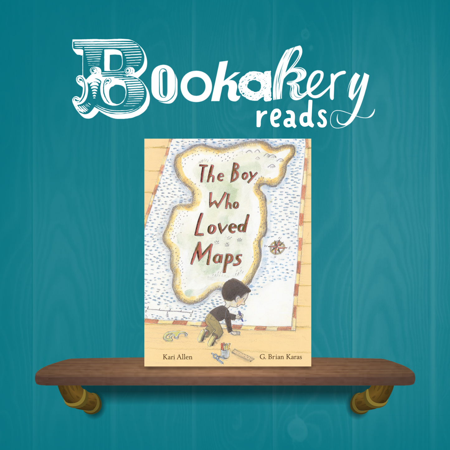 The Boy Who Loved Maps Picture Book